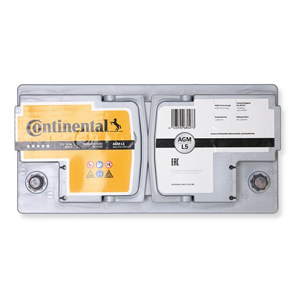 AGM-Batterie Conti 12V/70Ah/720A